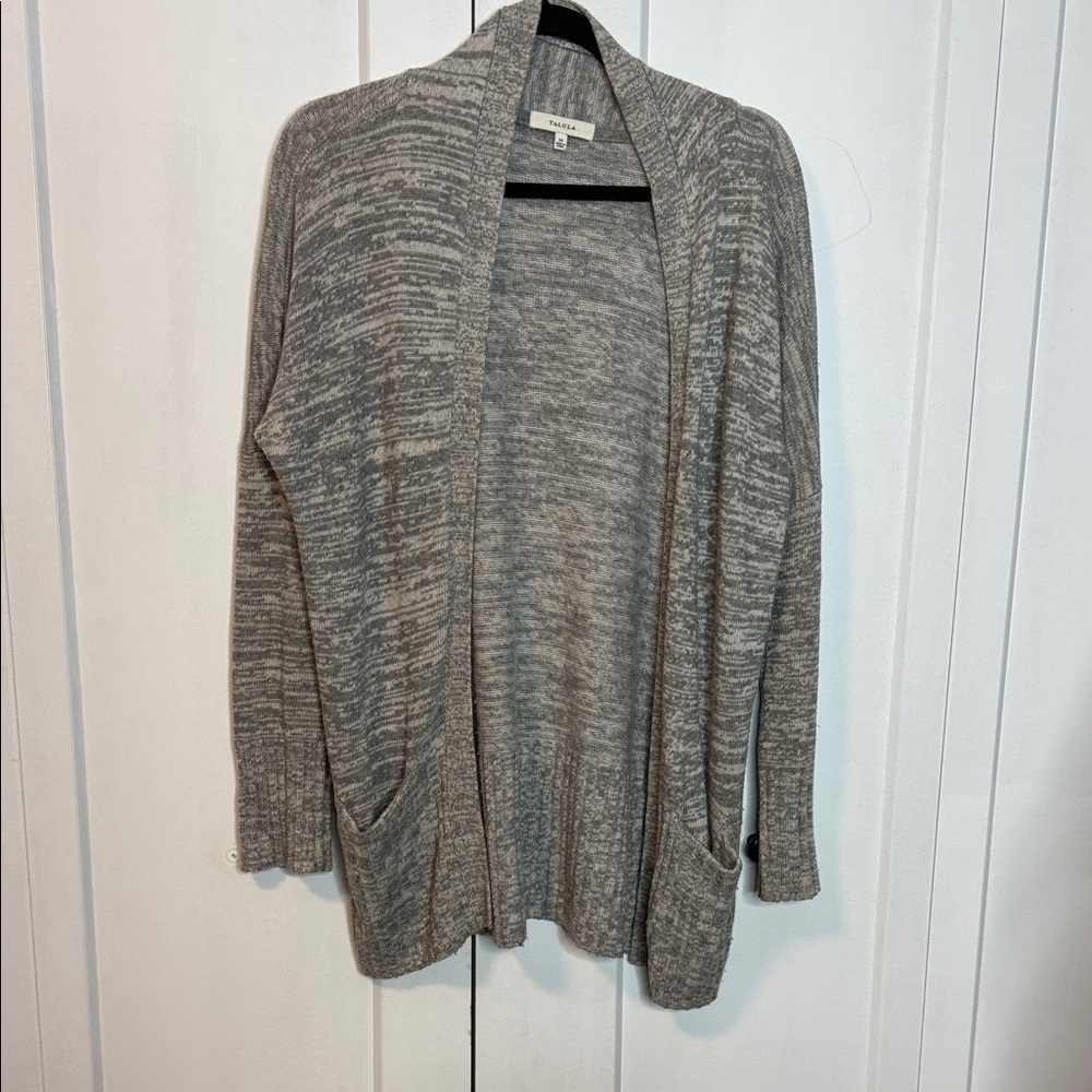 Aritzia brand Talula | Heathered Grey Women's Cardigan - Open front style - XS
